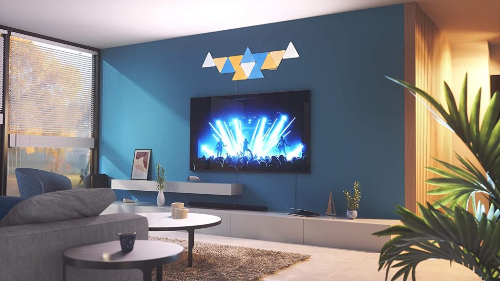 Party ambiance with Nanoleaf Canvas Starter Kit