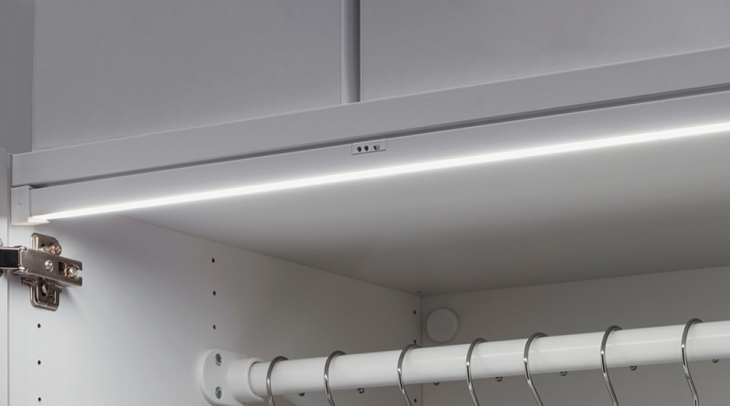 Energy-efficient IKEA TRÅDFRI LED cabinet light
