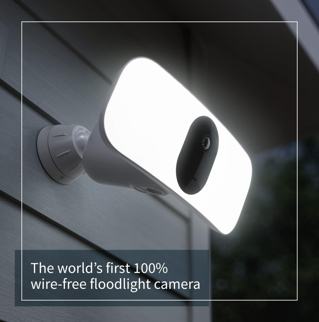 Arlo Pro 3 Outdoor Floodlight Camera enhancing home security